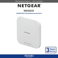 Netgear WAX610 | AX1800 | WiFi 6 Dual Band Access Point (WAX610-100EUS)