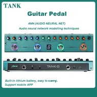 Tank-G Guitar Multi-Effects Pedal Rechargeable 36 Presets 9 Preamp Slots 8 IR Cab Slots 3Modulation/