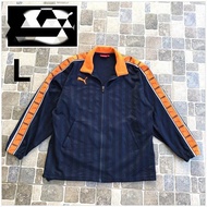 Jaket Tracktop Puma Jogging Full Tapped Warna Navy 8AGT