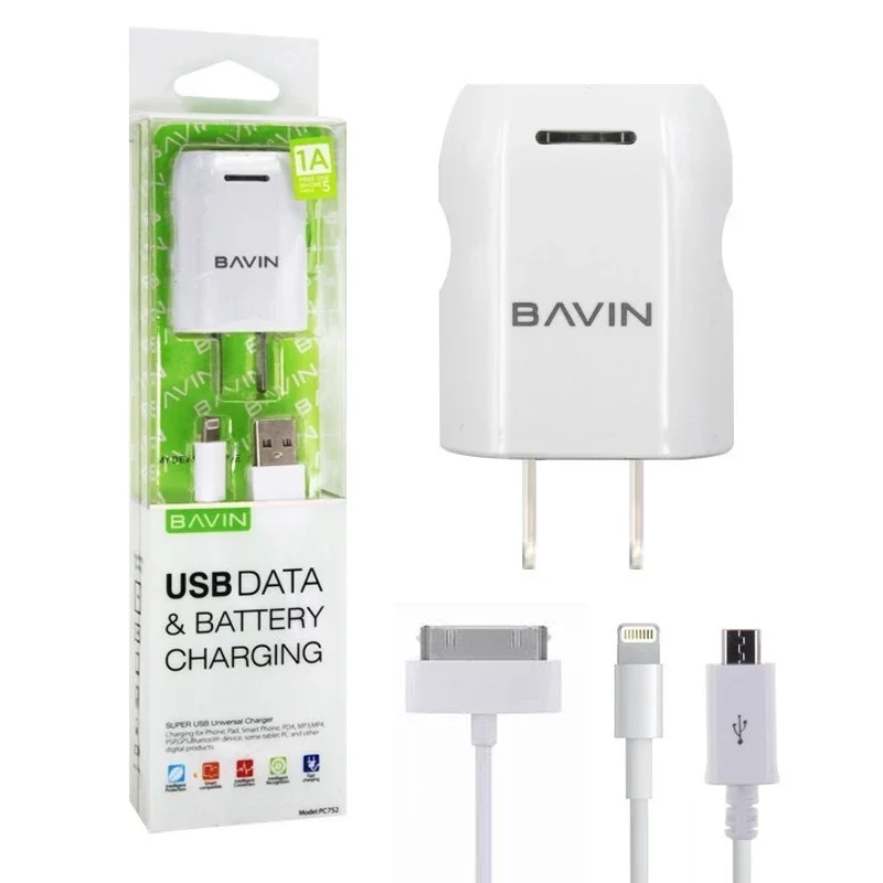Bavin PC-752 charger For Android IOS and TYPE c.Ipbone4