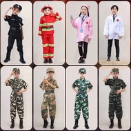 Baju Perkerjaan Budak Occupation Costume Kids Doctor Firefighter Army Soldier Astronaut Pilot Askar 