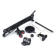 HP Microphone Arm Stand + Pop Filter + Holder Lazypodhp For Mic Bm800