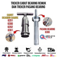 TREKER BEARING REMOVAL & TREKER BEARING INSTALLATION 6301,630.6202,6301,6203,6200.6001 and 6004
