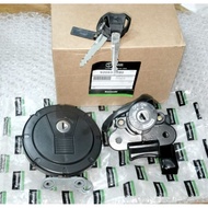 KLX 150 G CONTACT KEY COMPLETE SET TANK CAP kawasaki
