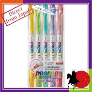 uni Mitsubishi Pencil Highlighter Propass Window Soft Color 5 Colors PUS102T5CS