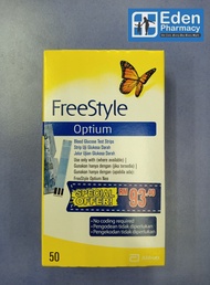 Abbott FreeStyle Optium Blood Glucose Test Strips ( 50's )