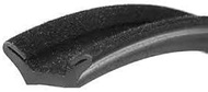 M M SEALS B004-25F Flexible Flocked Rubber Glass Run Channel for Universal RV Window, Car, Bus and T