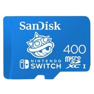SANDISK - Nintendo MicroSD 400GB UHS-1 100M/R 90M/W 遊戲記憶卡 Switch Card (SDSQXAO-400G-GN3ZN)