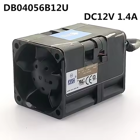 Original for AVC dual motor high speed violent boost cooling fan DB04056B12U 12V 1.4A 4056 4cm USB p