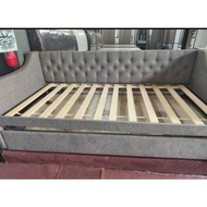 LHT ♐ Day Bed With Pullout Without Mattress 6.9ft Lenght x 3.3ft Height x 3.3ft Width