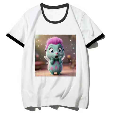 Bibble t shirt girl graphic meme aesthetic scene japan shirt funny harajuku Retro