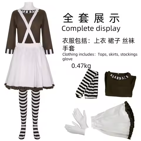 ❤TK Hot Oompa Cosplay Loompa Movie Chocolate Disguise Wig Fantasy Costume Adult Halloween Carnival P