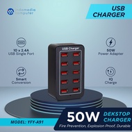 USB CHARGER STATION 10 PORT + FAN 5V 2.4A USB CHARGER STATION 10 PORT + FAN 5V 2.4A USB CHARGER STAT