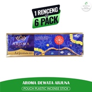 Indian Incense Aromatherapy Plastic Pouch - Dewata Arjuna Aroma 35 Sticks