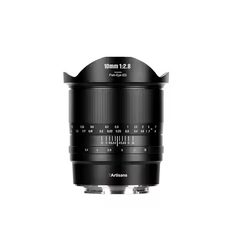 7artisans 10mm F2.8 II Full Frame Focus Prime Fisheye Lens for Sony E A7S A7R Canon EOS R3 Leica TL 