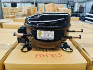 คอมเพรสเซอร์ตู้เย็นสองประตู ระบบอินเวอร์เตอร์ ยี่ห้อ GMCC รุ่น DZ100V1A ขนาด 1/5 แรง น้ำยา R600a ( ค