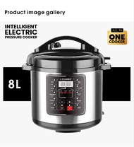 STARGOLD SG-336 Electric Rice Cooker 10 In 1 Electric Pressure Cooker Stainless Steel Body, 6L/8L Capacity. 1000 Watts