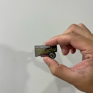 Pokemon detective pikachu metal pin