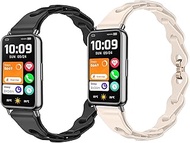 Compatible for Mingdaln Fitness Tracker Bands, 16mm Elastic Silicone Hollowed Out Replacement Straps