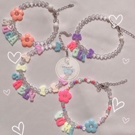 Cat name necklace cat necklace / Real Dfixcat bead cat necklace