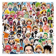 100pcs One Piece Sticker for Tumbler aquaflask Laptop Waterproof Anime Sticker for Kids
