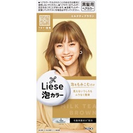 [TATjp] KAO Prettyia Liese Foam Color Milk Tea Brown 108ml (Quasi-drug) Hair Color for Black Hair Black hair coloring [TATjp] Ship from JP
