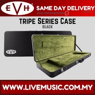 EVH Shark Guitar HardCase, Black w/ Green Interior