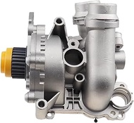 Aluminum Water Pump Compatible for Audi A3 A4 A5 A6 Q3 Q5 TT 1.8T 2.0T 06H121026DD 06H121026AB