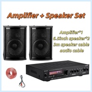5 Channel 5000W  High Power Amplifier+6.5 inch speaker 5.0 Bluetooth Theater amp Audio FM USB