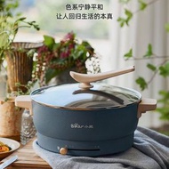 全城热卖 - 電火鍋 鴛鴦鍋電炒鍋電鍋一體料理鍋多功能涮煮鍋5L