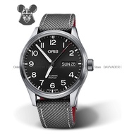 ORIS 0175276984194-SetTS Men's 55th Reno Air Races Day Date 45mm Textile Strap Grey Limited Edition 