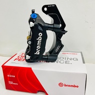 NVX V1 V2 100% ORIGINAL BREMBO M3 MATT BLACK RH 100MM RADIAL FRONT CALIPER BREMBO FULL SET SIAP BRAC