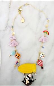 N2 by Les nereides  Balloons in the Air necklace