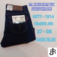 GA BLUE Original Slim Fit JEANS 9977 - 1914