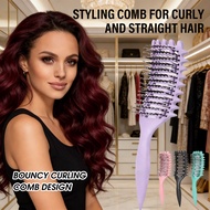 Comb Massage Scalp Meridian Anti-static Bounce Definition Modeling Hollowed-out