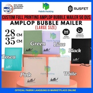 Bubble Mailer Security Mailer Envelope Bag Premium Package Wrap 28 x 35 cm RUSFET / UNIT