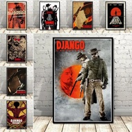 Poster And Prints Quentin Tarantino Django Unchained Classic Movie Film Art Painting Wall Pictures F