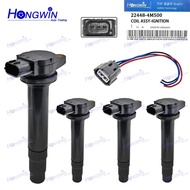 4pcs 22448-4M500 UF32 Ignition Coil Wire Fits Nissan Almera Sentra Primera Sunny Cube 1.8L 95-06 QG1
