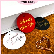 Sticker Labels Label Tag Gift Tags Hanging Tag Gift Box Tag Door Gift Tag Packaging Label Gift Label