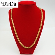 916 gold necklace for women men's gold jewelry hollow Thai chain pawnable gold jewelry
