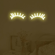 Eyelashes 霓虹燈 LED發光字 母親節畢業禮物床頭燈客制化手作