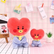 BTS BT21 Cute Stuffed Toy 20cm OFFICIAL Mini Seated Doll Pillow Plush Doll Tata Cooky Chimmy RJ Koya