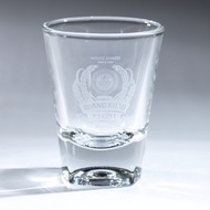 Rice Bird Shot Glass With Liquor Soju Vodka Cocktail