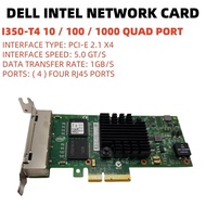 INTEL I350-T4 RJ45 Ethernet Server Adapter DELL I350-T4 DELL  0T34F4 0K9CR1 0NWK2  THGMP X8DHT