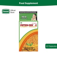 Poten-Cee+C (Vitamin C + Collagen) 10 + 2 Capsules