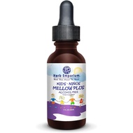 Kid's Mellow Plus Extract 1 oz. (30 ml) (Pack of 1) Herbal Supplement to Support a Sense of Calmness
