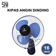 COD KIPAS ANGIN DINDING GANTUNG WALL FAN 12INCH 1 TALI - 1209 TEMBOK 12 INC MODE 3 SPEED BERGARANSI 
