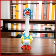 Resin Garden Statues Resin Geese Sculpture Funny Geese Figurine Desktop Decoration for Birthday Indo