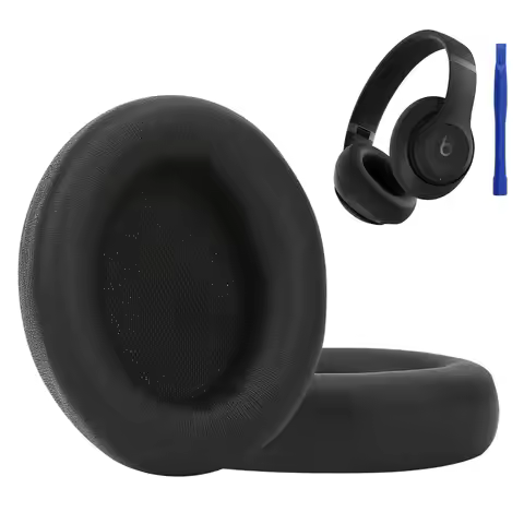 Replacement Ear Pads for Beats Studio Pro Wireless Headphones,High-Density, Shock-Absorbing Foam,Pro