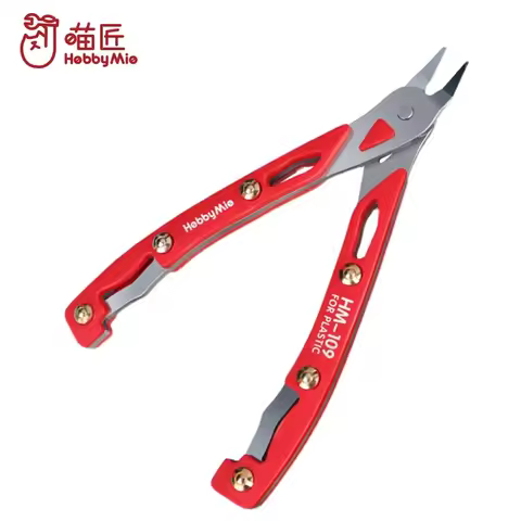 HOBBY MIO HM-109 Single Blade Nipper for Plastic High Hardness Stainless Steel Cutting Pliers Nipper